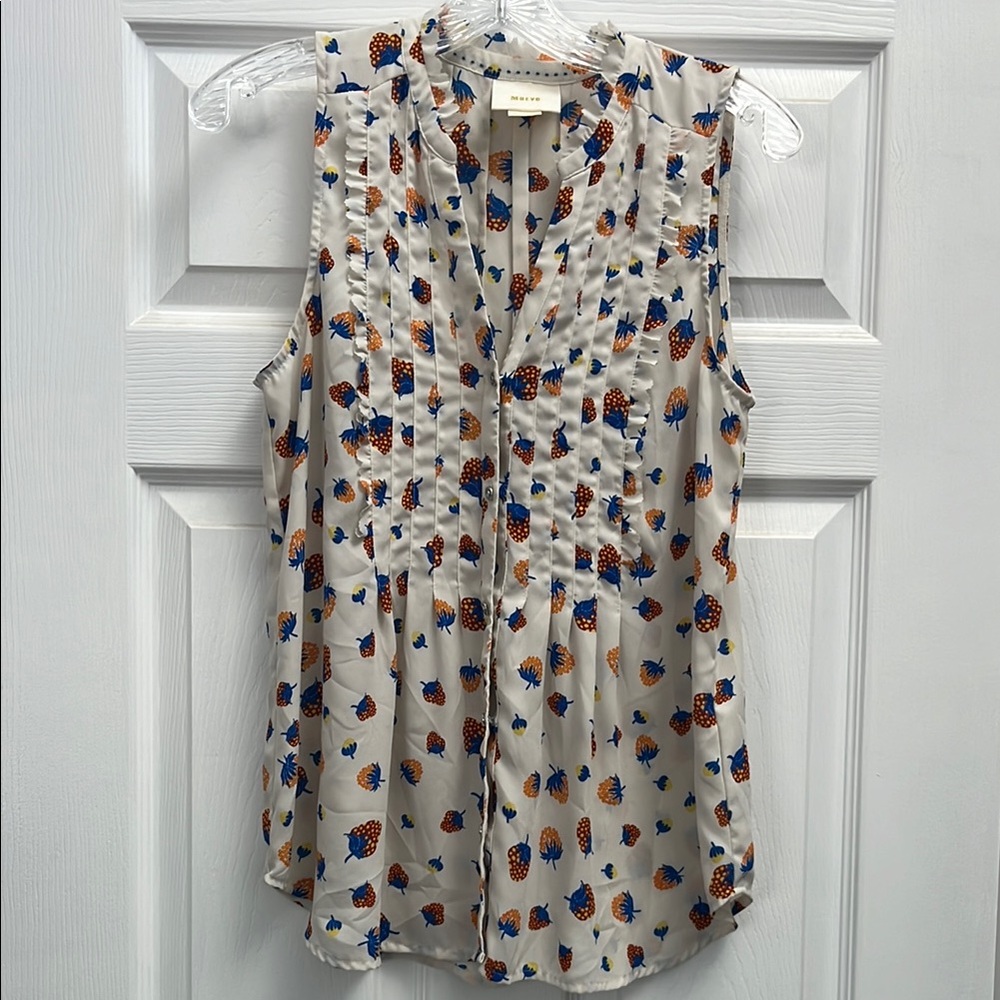 Strawberry 🍓 Sleeveless Blouse